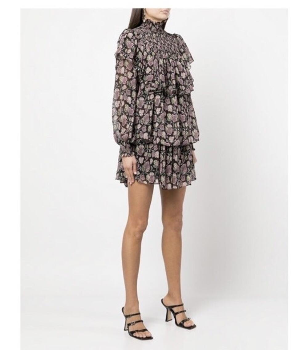 Cinq a Sept drew georgette dress 8